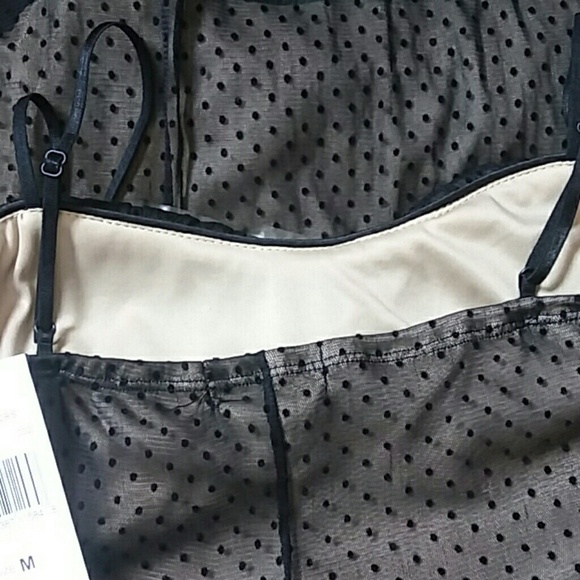 Trixxi Clothing Company] Polka Dot Black Dress Size Medium - Picture 7 of 7